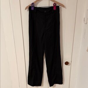 Commense Men's Elegant Black Dress Pants